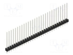 Connector: pin strips; pin header; male; PIN: 29; 2.54mm; THT; 1x29