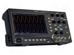 Oscilloscope: digital; Ch: 2; 200MHz; 1Gsps; 20Mpts; LCD 7"; SDS
