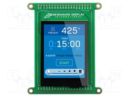 Display: TFT; 2.4"; 240x320; Illumin: LED; 69.03x85.2x8.46mm; RGB