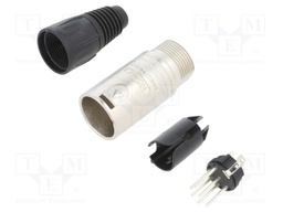 CABLE CON. MALE 6POLE