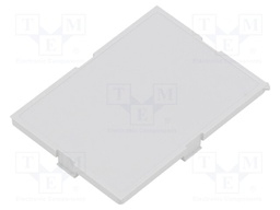 Stopper; UL94V-0; grey; ABS; ZD1002J-ABS-V0