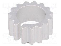 Heatsink: extruded; TO5; H: 6mm; 63K/W; aluminium