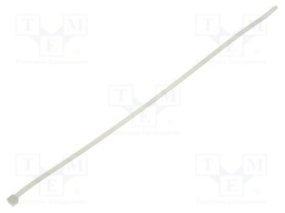 Cable tie; L: 390mm; W: 4.7mm; polyamide; 355N; natural; Ømax: 110mm