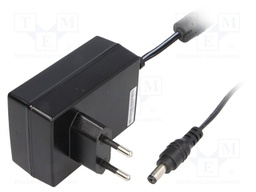Power supply: switched-mode; 12VDC; 3A; Out: 5,5/2,1; 36W; Plug: EU