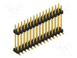 Connector: pin strips; pin header; male; PIN: 30; 2mm; SMT; 2x15