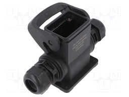 Enclosure: for rectangular connectors; Han Eco B; size 6B; M32