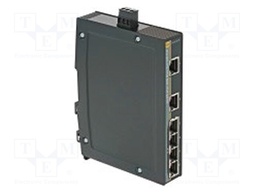 Industrial module: switch Ethernet; unmanaged; 9÷60VDC; RJ45