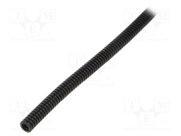 Protective tube; black; Application: protection against demage