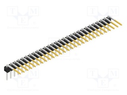 Connector: pin strips; pin header; male; PIN: 28; 2.54mm; THT; 1x28