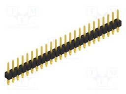 Connector: pin strips; pin header; male; PIN: 24; 2.54mm; THT; 1x24