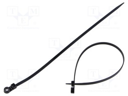 Cable tie; with eyelet