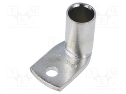 Tip: ring tube; M10; 185mm2; crimped; for cable; angled 90°; tinned