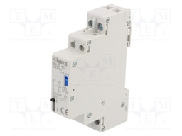 Relay: installation; bistable; NC + NO; Ucoil: 24VDC; 17.6x90x65mm