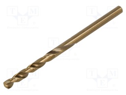 Drill bit; for metal; Ø: 4.5mm; high speed steel cobalt HSS-Co