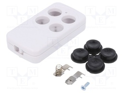 Enclosure: for remote controller; X: 35mm; Y: 65.5mm; Z: 13mm; ABS