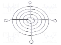 Guard; 80x80mm; Mat: steel; Mounting: screw