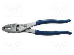 Pliers; for cable ties; 209mm; handles with plastic grips