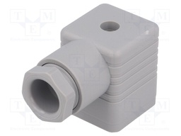 Connector: valve connector; plug; form A; 18mm; female; PIN: 3; 16A