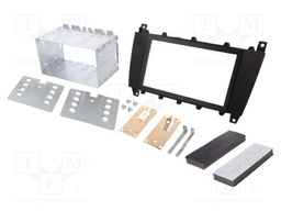 Radio frame; Mercedes; 2 ISO; black