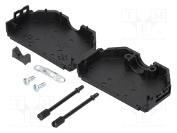 Enclosure: for D-Sub connectors; D-Sub 50pin,D-Sub HD 78pin