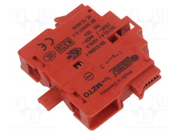 Contact block; IP20; Contacts: NC; 6mm