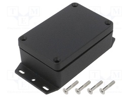 Enclosure: multipurpose; X: 65mm; Y: 98mm; Z: 34mm; with fixing lugs