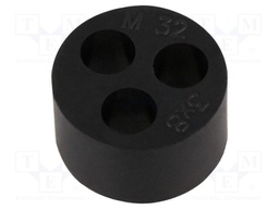 Insert for gland; with metric thread; Size: M32; IP68; Holes no: 3