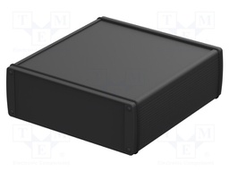 Enclosure: with panel; ALUBOS; X: 210mm; Y: 200mm; Z: 70mm; aluminium