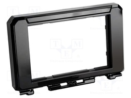Radio frame; Suzuki; 2 DIN; black gloss