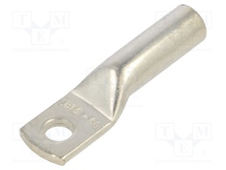 Tip: ring tube; M8; 50mm2; crimped; for cable; straight; tinned