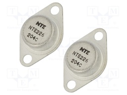 Transistor: PNP x2; bipolar; matched pair; 35V; 2A; 12W; TO66