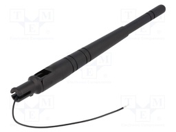 Antenna; WiFi,dipole; 3dBi; 2,4GHz; Len: 100mm; L: 157.5mm; Ø: 13mm