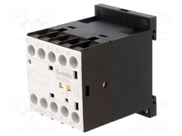 Contactor: 3-pole; NO x3; Auxiliary contacts: NC; 24VAC; 12A; DIN