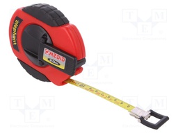 Measuring tape; L: 20m; Width: 13mm; Enclos.mat: ABS,elastolan