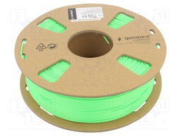 Filament: PLA; 1.75mm; fluorescent-green; 190÷220°C; 1kg