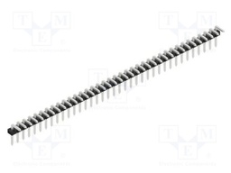 Connector: pin strips; pin header; male; PIN: 37; 2mm; THT; 1x37