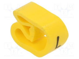 Markers for cables and wires; Label symbol: L; 8÷16mm; PVC; PA