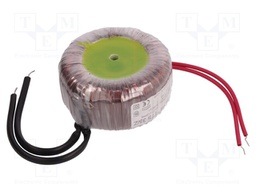 Transformer: toroidal; 35VA; 230VAC; 24V; 1.45A; 0.5kg; Ø: 68mm; IP00
