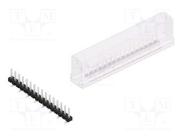 Connector: pin strips; pin header; male; PIN: 16; 2.54mm; SMT; 1x16