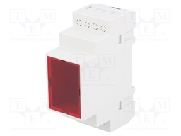 Enclosure: for DIN rail mounting; Y: 90mm; X: 35mm; Z: 65mm; ABS