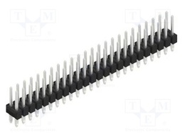Connector: pin strips; pin header; male; PIN: 48; 2.54mm; THT; 2x24