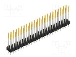 Connector: pin strips; pin header; male; PIN: 46; 2.54mm; THT; 2x23