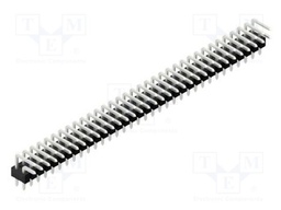 Connector: pin strips; pin header; male; PIN: 68; 2.54mm; THT; 2x34
