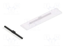 Connector: pin strips; pin header; male; PIN: 22; 2.54mm; SMT; 1x22