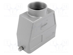 Enclosure: for HDC connectors; Han B; size 16B; for cable; high