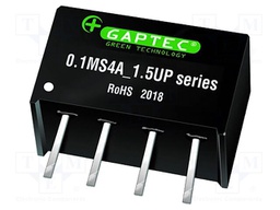 Converter: DC/DC; 100mW