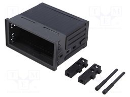 Enclosure: panel; X: 96mm; Y: 48mm; Z: 57mm; ABS + PC,PPO; black