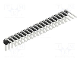 Connector: pin strips; pin header; male; PIN: 20; 2.54mm; THT; 1x20