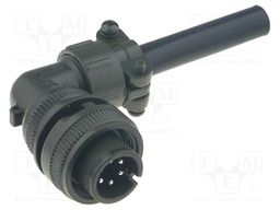 Connector: circular; Series: DS/MS; plug; male; PIN: 6; for cable