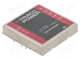 Converter: DC/DC; 40W; Uin: 9÷36V; 3.3VDC; Iout: 10000mA; 2"x2"; 60g